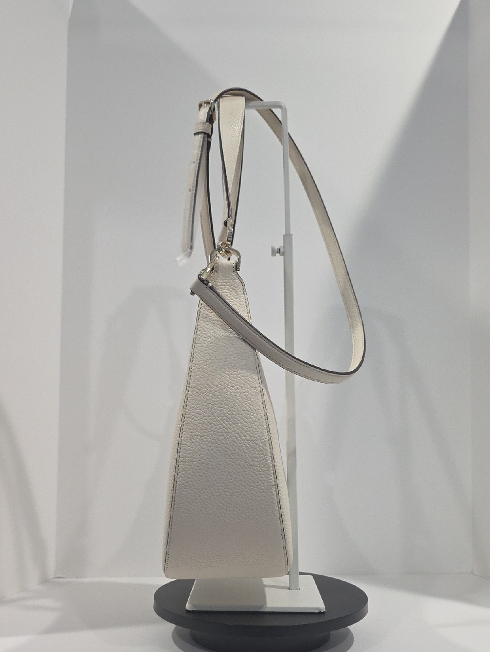 NWT ✅ Kate Spade JANIE Pebbled Leather Shoulder Bag PARCHMENT KE660 ⭐ NWT - Picture 7 of 14